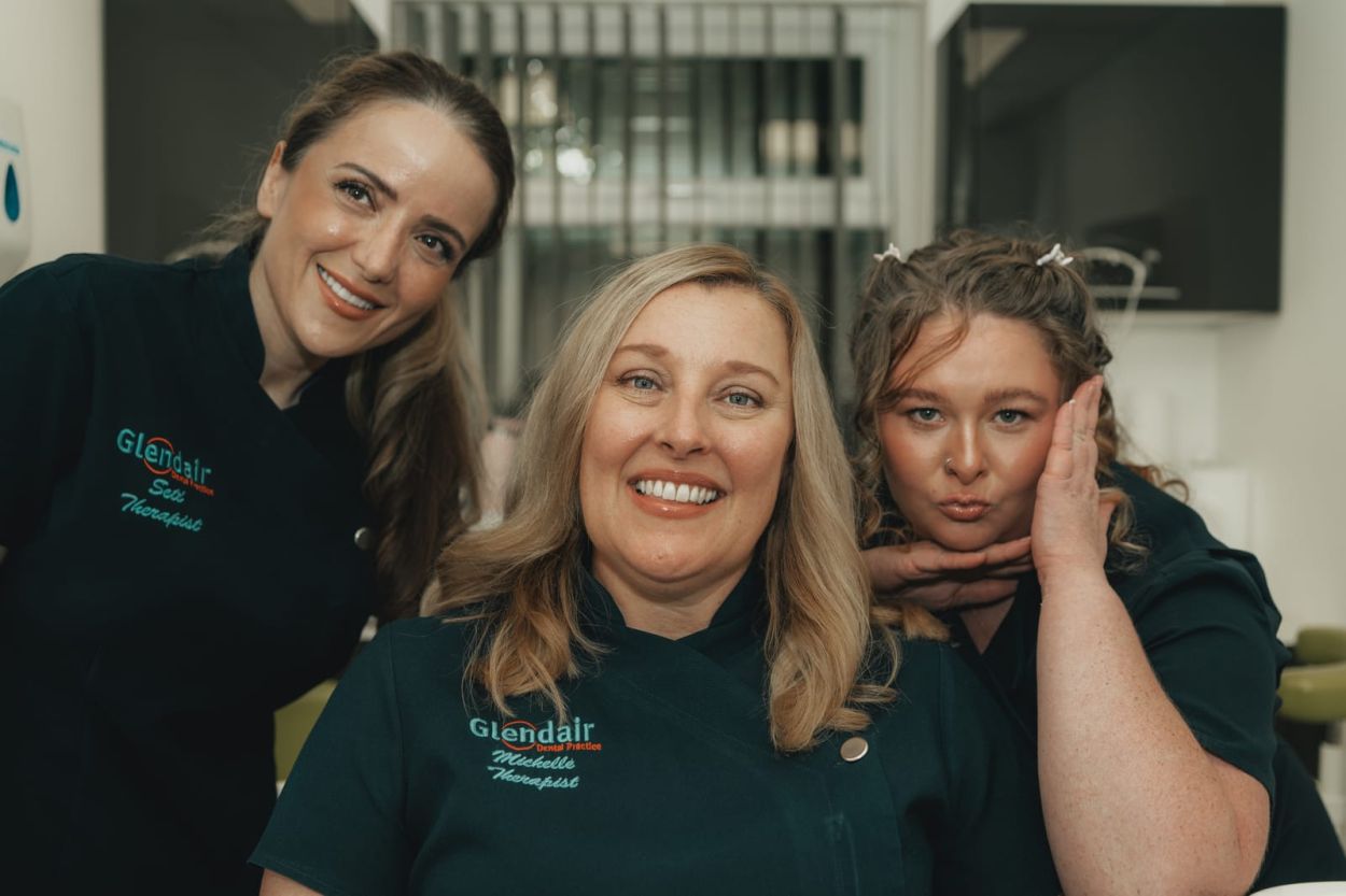 Glendair Dental team supporting Red Nose Day for Comic Relief