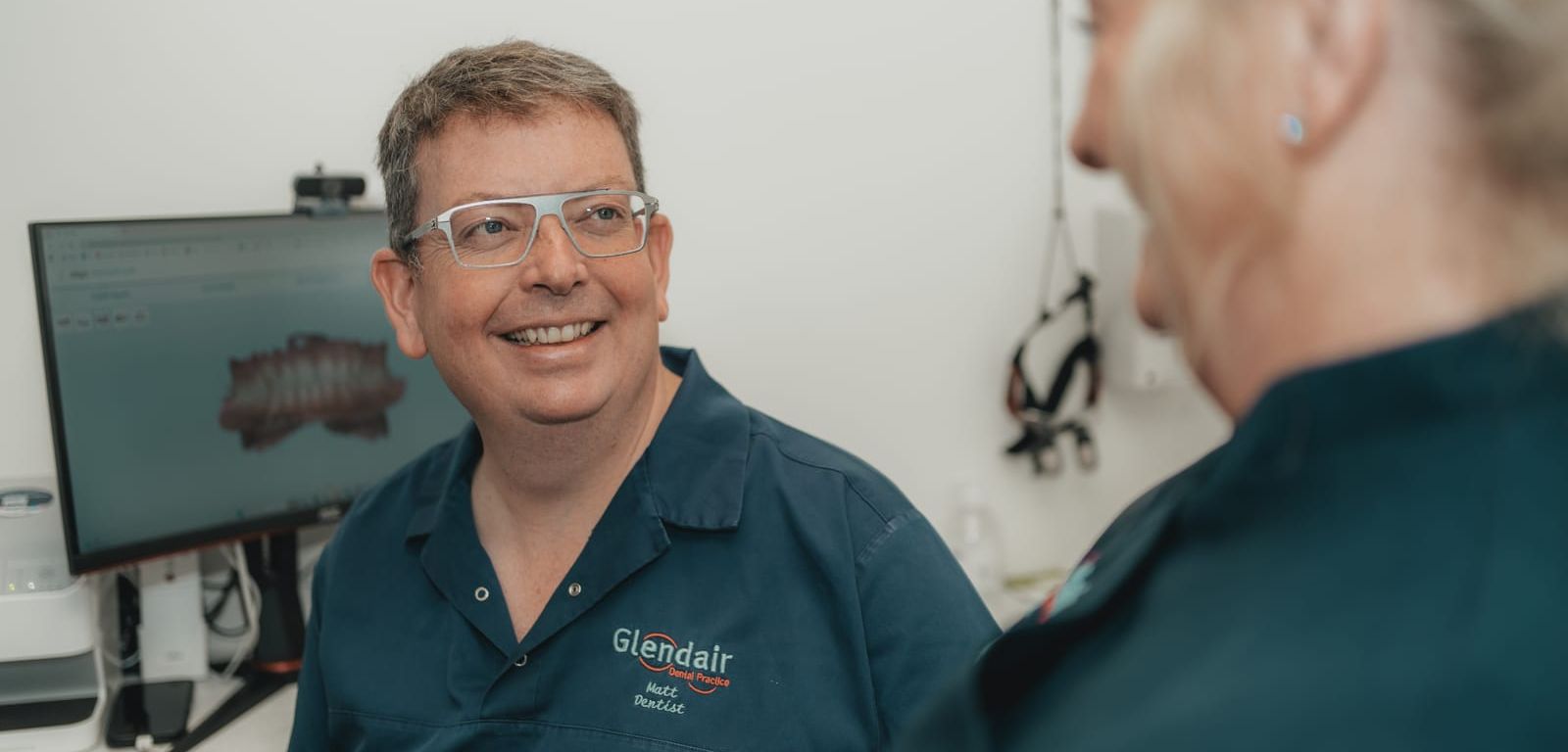 Welcoming new patients.