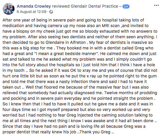 Glendair Dental Patient Success Stories Glendair Dental Patient Success Stories