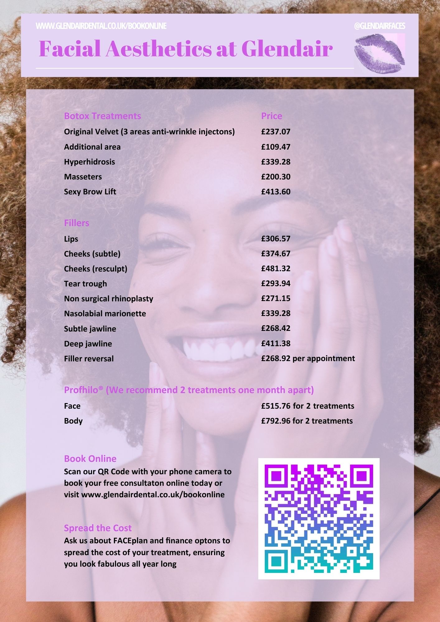 Facial Aesthetics at Glendair